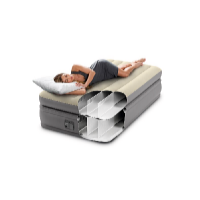 Intex Nafukovací postel Air Bed Prime Comfort Twin s vestavěným kompresorem
