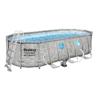 Bestway Bazén Power Steel Stacked Stone Swim Vista 5,49 x 2,74 x 1,22 m set včetně příslušenství