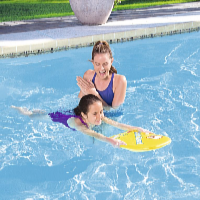 Bestway Plavecká deska Swim Safe 43 x 30 cm