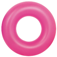 Bestway Nafukovací kruh Fluorescent 91 cm růžový