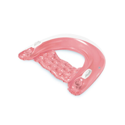 Nafukovací křeslo na vodu Sit´n Float 147 x 99 cm růžová