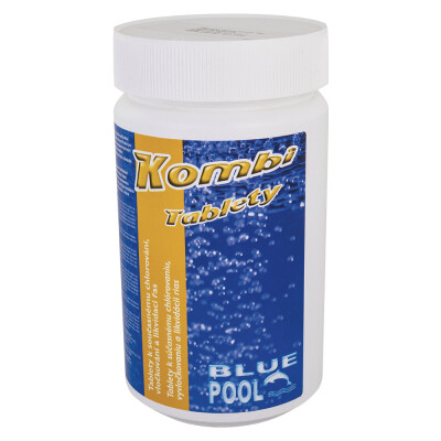BluePool Bazénové chlor kombi tablety 1 kg