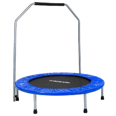 Trampolína na cvičení s madlem 100 cm CFTW-40