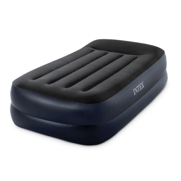 Intex Nafukovací postel Air Bed Pillow Rest Raised Twin s vestavěným kompresorem