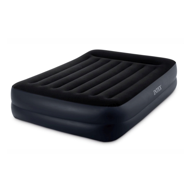 Intex Nafukovací postel Air Bed Pillow Rest Raised Queen s vestavěným kompresorem