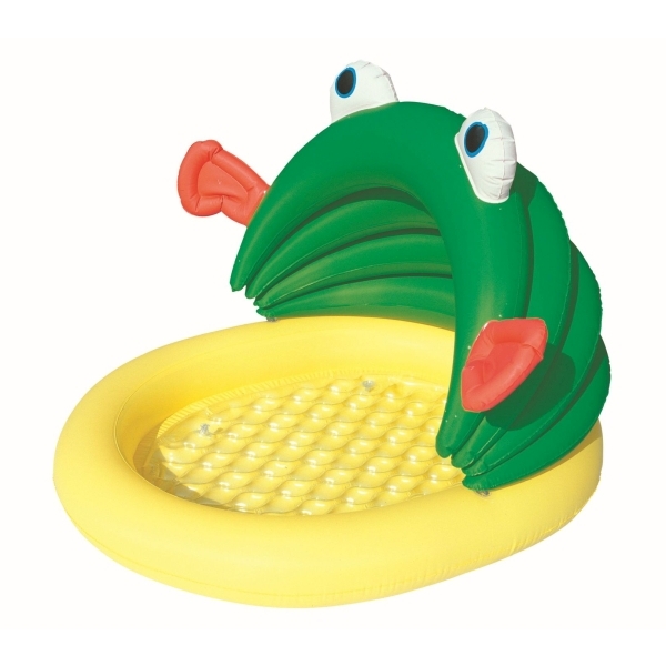 Bestway Dětský bazén žába se stříškou 107 x 104 x 71 cm