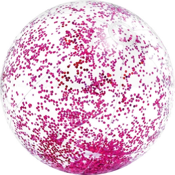 Intex Nafukovací míč Glitter Beach 71 cm růžová