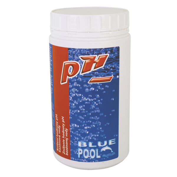 BluePool Bazénový pH minus granulát 1 kg