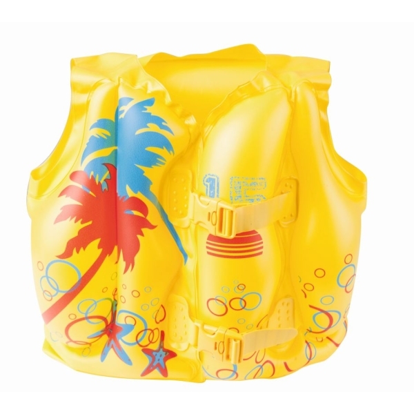 Bestway Dětská plavecká vesta Tropical 41 x 30 cm